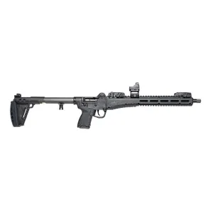 KEL-TEC SUB-2000 Gen 3 9mm Luger 16.15in 15rd Glock Compatible Semi-Automatic Rifle w/ Viridian RFX11 and MagPul Flip Sights (SUB2K9GLKBLKD)