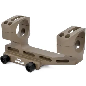 WARNE Tactical 1.9in Super High 34mm Dark Earth Scope Mount (SHXSKEL34DE)