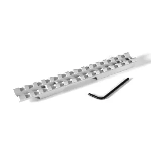 EVOLUTION GUN WORKS Silver 0 MOA  Picatinny Rail Scope Mount Fits Savage 93 (41610)