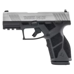 TAURUS GX2 9mm 3.38in 2x13rd Black/Stainless Semi-Auto Pistol (1-GX2939)