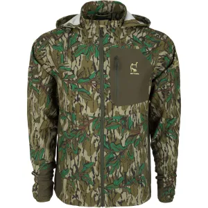 DRAKE Men's Ol' Tom Rain Brake Lightweight Mossy Oak Greenleaf Jacket (OT7530-012)