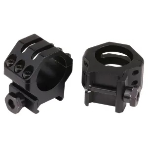 WEAVER Six-Hole Skeleton 1in Medium Scope Rings (48349)