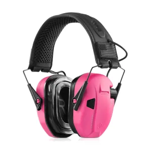 SAVIOR EQUIPMENT Apollo Electronic Ear Protection Prison Pink Earmuffs (EM-APOLLO-PI)