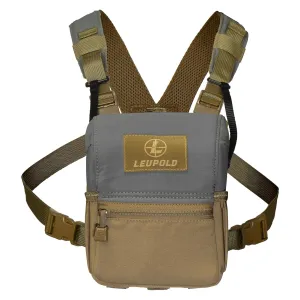 LEUPOLD Enclosed Magnetic Tan/Gray Binocular Harness (185628)