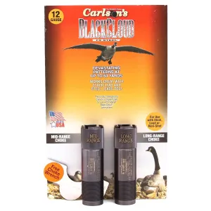 CARLSONS 2-Pack 12Ga Mid and Long Range Black Cloud Choke Tube for Remington (09104)