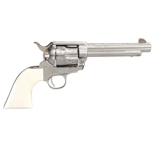 TAYLORS & COMPANY Outlaw Legacy .357Mag 5.5in 6rd Nickel Engraved Revolver (200065)