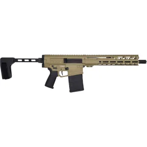CMMG Dissent Mk3 8.6 BLK 12.5in 20rd Braced Coyote Tan Pistol (33A380C-CT)