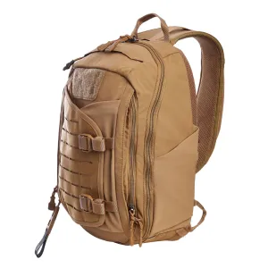 VERTX Siege 15L Coyote Tactical Sling Backpack (F1-VTX5306-CO)