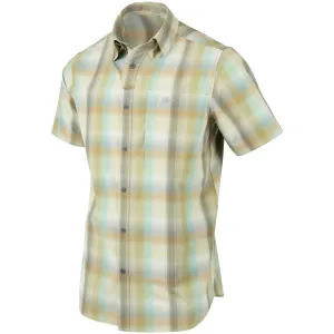 BERETTA Men's Hovis Flex Green/Light Green Check Short Sleeve Shirt (LU302T233407X8)