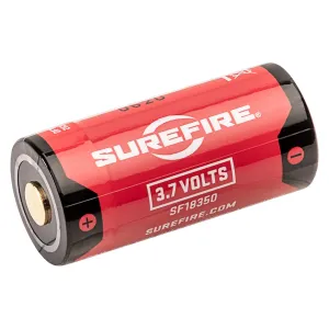 SUREFIRE Protected 1.1Ah Micro USB Rechargeable Lithium Ion Battery (SF18350)
