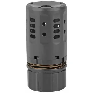 DEAD AIR ARMAMENT Pyro 2.0 Black Enhanced Muzzle Brake fits Dead Air Key Brake or Flash Hider (DA202A)