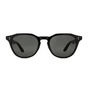 KAENON Pacifica Gloss Black/Gray 12% Polarized Sunglasses (083GLBKGN-G120)