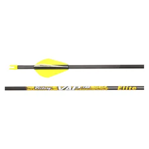 VICTORY ARCHERY VAP Elite 9.8 GPI 6-Pack Fletched Arrow Shaft (VAPE-250FB-6)