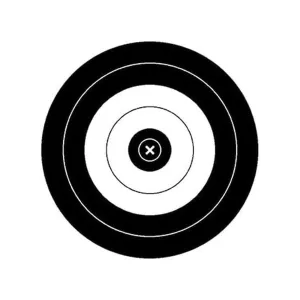 MAPLE LEAF PRESS NFAA Field 35cm 25-Pack Target Face (NFF-35)