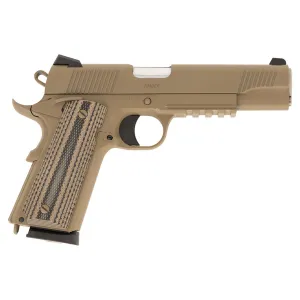 TISAS 1911 Raider 45ACP 5in 8rd Threaded FDE Single Action Pistol (10100565)
