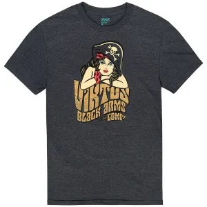 VIKTOS Men's Bonny Charcoal Heather Tee (18500)