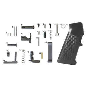 GEISSELE AUTOMATICS Geisseles Standard Lower Parts Kit With Grip (05-987)