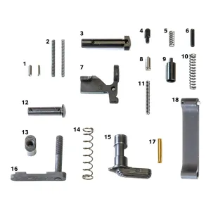 GEISSELE AUTOMATICS Geisseles Standard Lower Parts Kit No Grip (05-343)