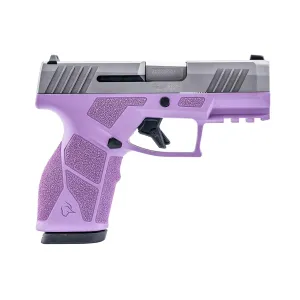 TAURUS GX2 9mm 3.38in 2x13rd Light Purple/Stainless Semi-Auto Pistol (1-GX2939LP)