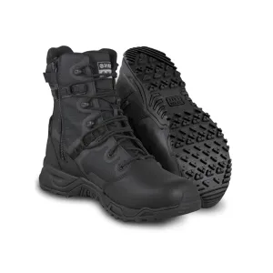 ORIGINAL SWAT Men's Alpha Fury 8in Polishable Toe Black Side Zip Boots (176401)