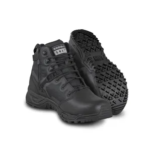 ORIGINAL SWAT Men's Alpha Fury 6in Polishable Toe Black Side Zip Boots (176501)