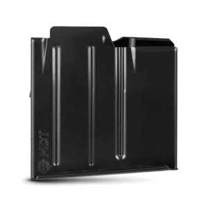 MDT Fits 30-06 / 6.5x55 Swede Standard Med 5rd Metal Black Rifle Magazine (104940-BLK)