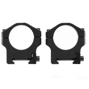 MDT Premier 34mm Medium Black Scope Rings (103548-BLK)