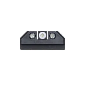 NIGHT FISION White Front/Black Rear Night Sight Set for CZ P-10 C/F (CZU-077-003-WGZG)