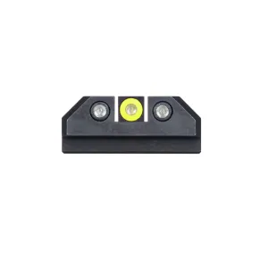 NIGHT FISION Yellow Front/Black Rear Night Sight Set for CZ P-10 C/F (CZU-077-003-YGZG)