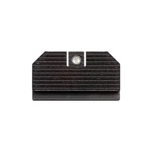 NIGHT FISION Black Front/Blank Rear Optics Ready Stealth Night Sight Set for Glock 17/19/34 with RMR/507c/508t (GLK-001-290-313-ZGZX)