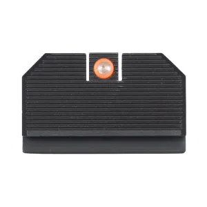 NIGHT FISION Orange Front/Blank Rear Optics Ready Stealth Lower 1/3rd Night Sight Set for Walther PDP/PPQ with RMR/507c/508t (WAL-277-330-353-OGZX)