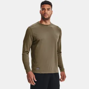 UNDER ARMOUR Men's Tactical Tech Federal Tan Long Sleeve T-Shirt (1248196-499)