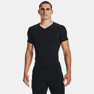 UNDER ARMOUR Men's Tactical HeatGear Compression V-Neck T-Shirt (1216010-001)