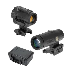HOLOSUN ARO Magnifier Combo, HOLOSUN ARO 2 MOA Red Dot w/ HM3X Magnifier Combo