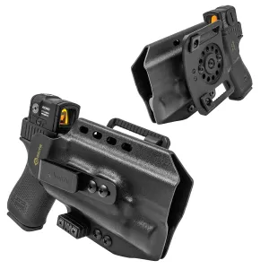 GRITR OMNI IWB/OWB Ambidextrous Kydex Holster Fits Glock Models w/ TLR-1