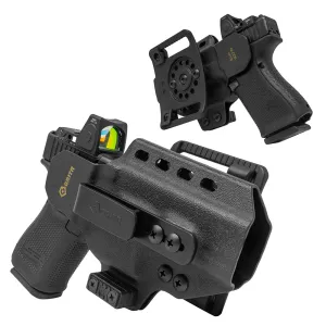 GRITR OMNI IWB/OWB Ambidextrous Kydex Holster Fits Standard Glock 9mm Models