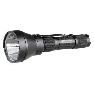 STREAMLIGHT MegaStream HP USB Black Flashlight w/ SL-B34 Battery Pack, USB-C Cord & Nylon Holster (66211)