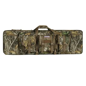 SAVIOR EQUIPMENT Camo American Classic 36in Realtree Edge Double Rifle Bag (RB-3612DG-V1-EDGE)