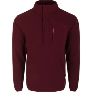 DRAKE Men's Camp Fleece 2.0 Windsor Wine Pullover (DW1083-WWN)