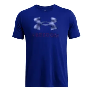 UNDER ARMOUR Men's Freedom Amp Team Royal/Red T-Shirt (1382989-400)