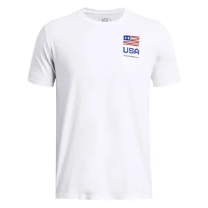 UNDER ARMOUR Men's Freedom Amp 4 White/Team Royal T-Shirt (1382992-100)