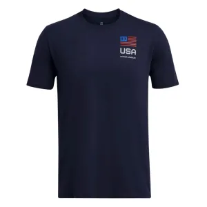 UNDER ARMOUR Men's Freedom Amp 4 Midnight Navy/Steel T-Shirt (1382992-410)