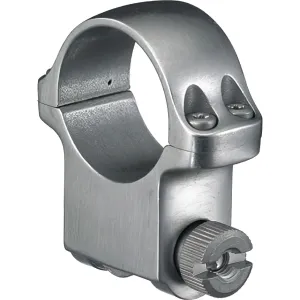 RUGER 5K 1in High Stainless Steel Scope Ring (90283)