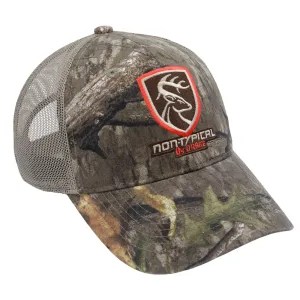 DRAKE Non-Typical Logo Camo Mossy Oak Country Roots Mesh Back Cap (DNT8000-039)