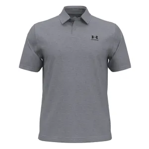 UNDER ARMOUR Men's Tee To Green Freedom Steel/Black Polo (1385909-035)