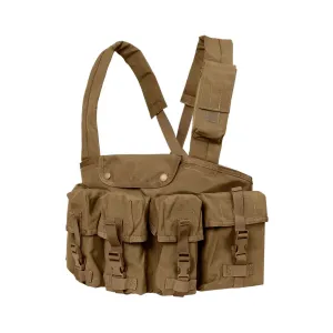 CONDOR OUTDOOR 7-Pocket Coyote Brown Chest Rig (CR-498)