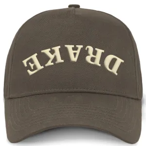 DRAKE Drake X Lost Hat Easy Mud Brown OSFM 5 Panel Cap (DW0245-MDB)
