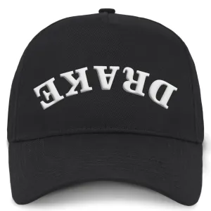 DRAKE Drake X Lost Hat Easy Black OSFM 5 Panel Cap (DW0245-BLK)