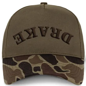 DRAKE Drake X Lost Hat Easy Hybrid Old School OSFM 5 Panel Cap (DW0245-HOS)