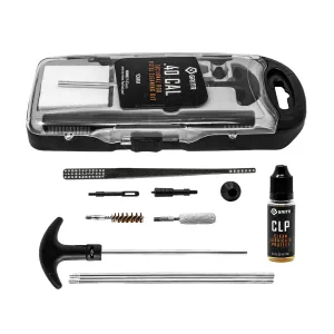 GRITR Caliber-Specific Gun Cleaning Kits for Pistols, .40 cal and 10mm